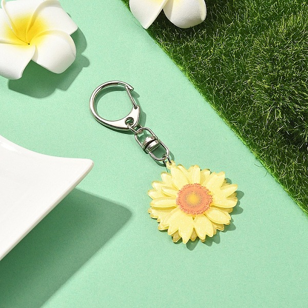 Acrylic Daisy Pendant Decoration