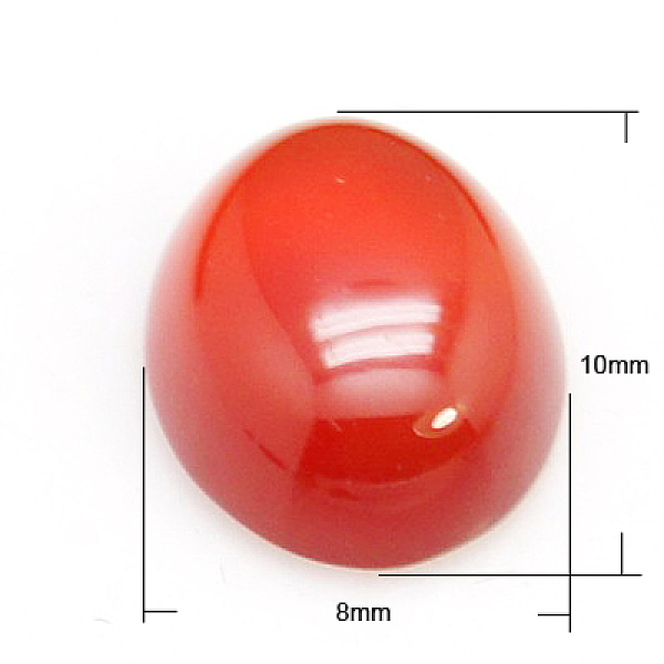 

PandaHall Gemstone Cabochons, Oval, Mixed Stone, 10x8x4mm Mixed Stone Oval