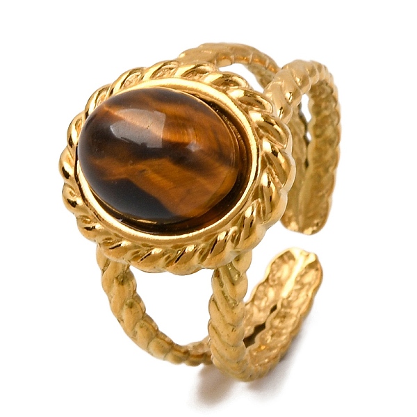 Oval Natural Tiger … - image