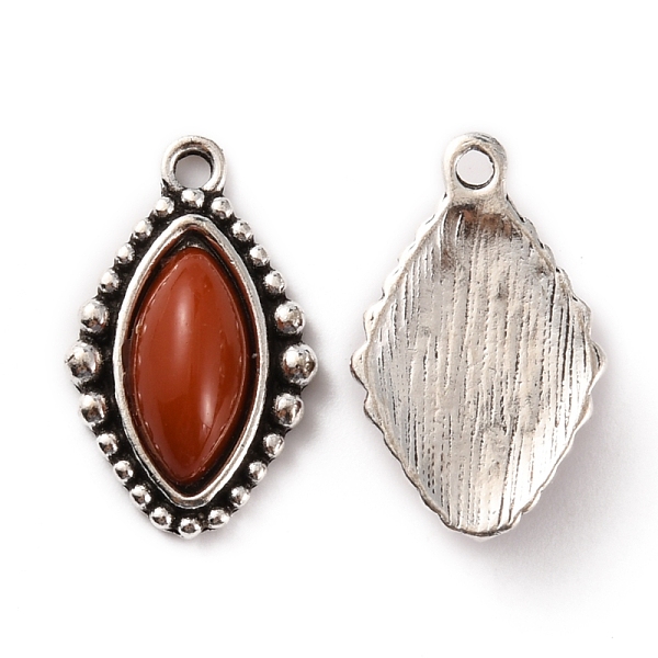 

PandaHall Zinc Alloy Pendants, with Resin, Horse Eye, Brown, 23.5x14.5x5.5mm, Hole: 1.8mm Alloy Horse Eye Brown