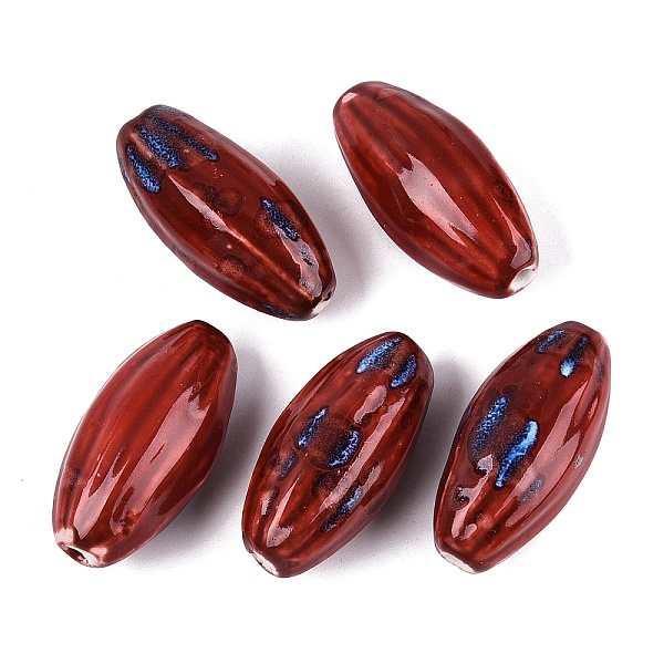 Vintage Handmade Porcelain Beads