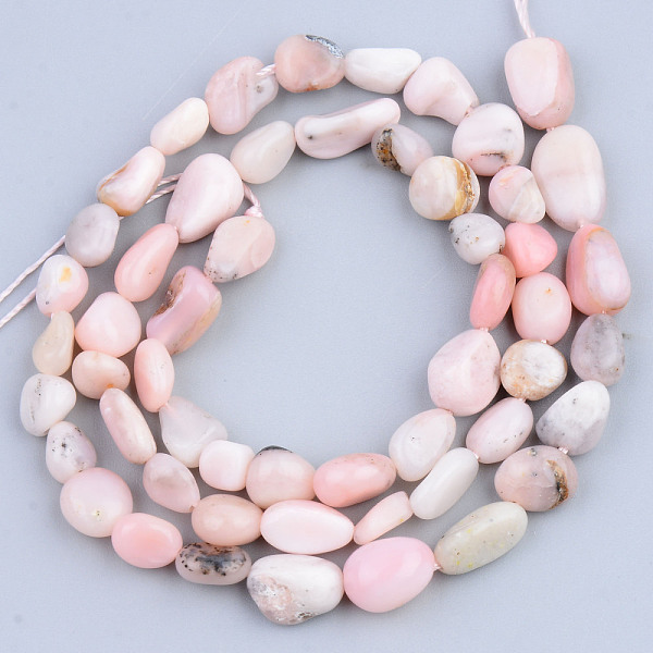 Natural Pink Opal Beads Strands