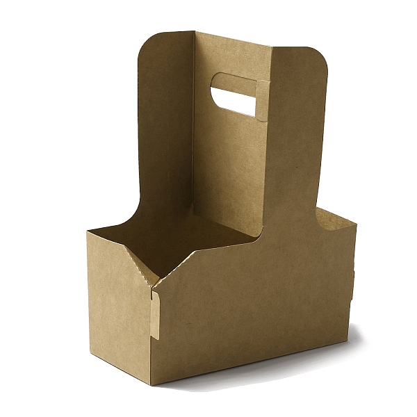 

PandaHall Kraft Paper Gift Bag with Handle, Coffee Box Packing Bags, Recycled Bags, BurlyWood, 22.5x25.3x0.4cm Paper None Orange