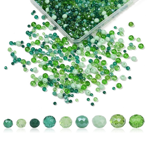 1050Pcs 9 Colors El… - image