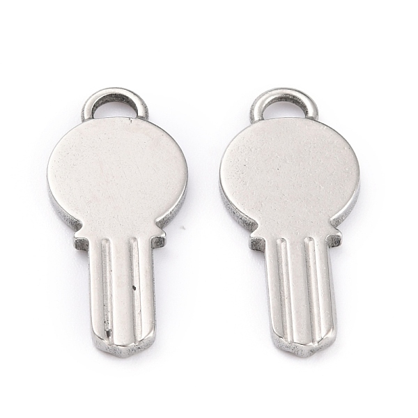 

PandaHall 304 Stainless Steel Pendants, Stamping Blank Tag, Key, Stainless Steel Color, 27.5x12.5x2mm, Hole: 3.5x2.5mm 304 Stainless Steel...
