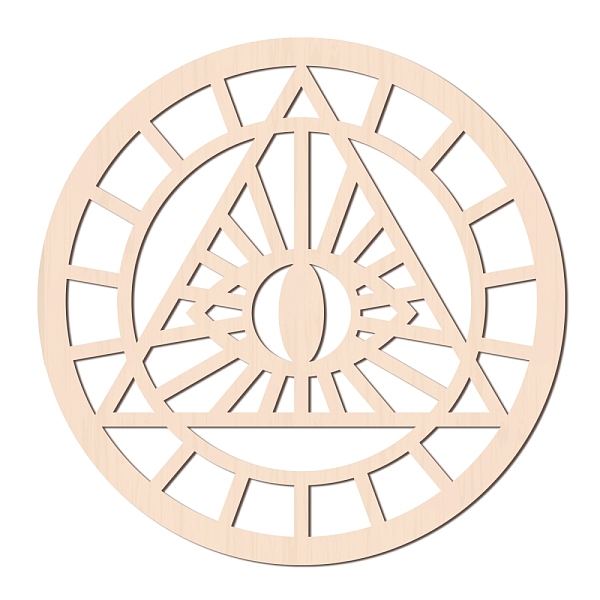 Laser Cut Wooden Wa… - image