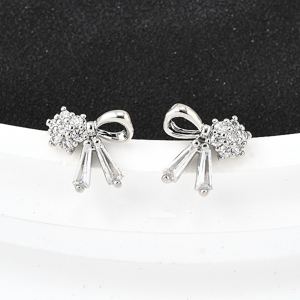 Brass Micro Pave Cl… - image
