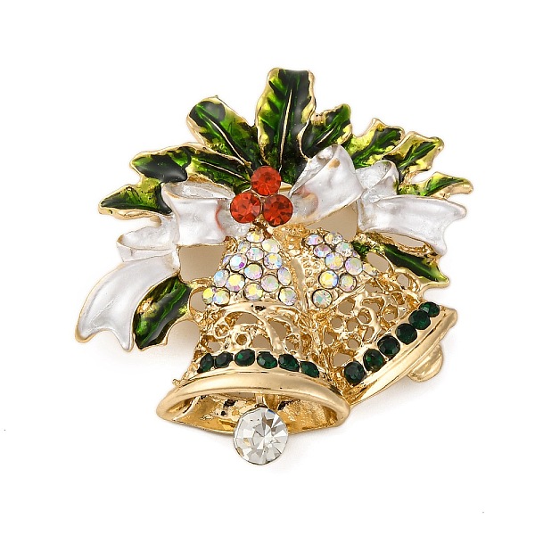 Rhinestone Alloy Br… - image