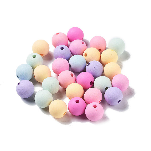 Opaque Acrylic Beads - image