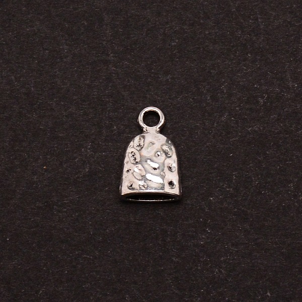 

PandaHall Tibetan Style Zinc Alloy Charms, Cadmium Free & Lead Free, Small Bell, Antique Silver, 14x9x5mm, Hole: 2mm Alloy Bell