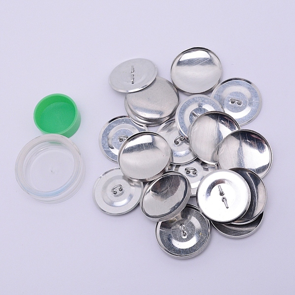 

PandaHall Iron Simple Pressure Bag Machine Tool Kits, Flat round, Green, 23.5x10mm, Inner Diameter: 31mm Iron Green
