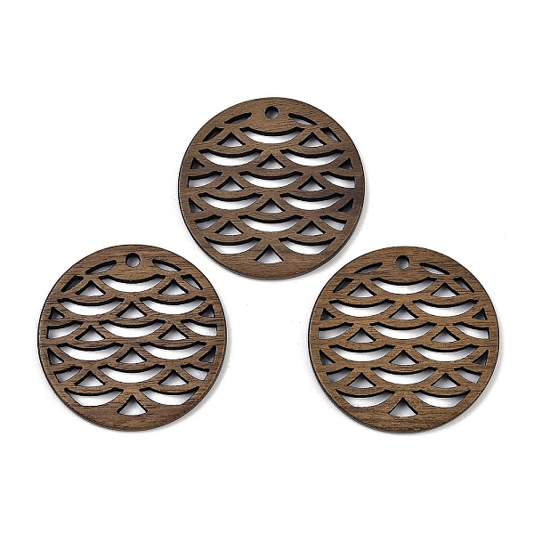 Walnut Wood Pendants - image