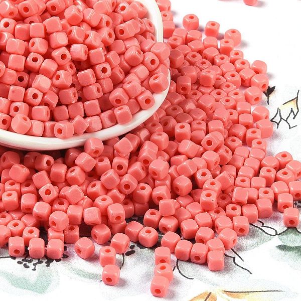 Opaque Acrylic Beads - image