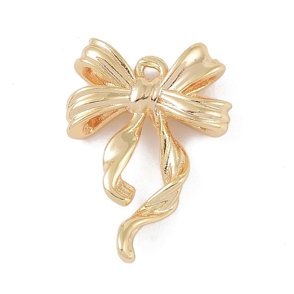 

PandaHall Brass Pendants, Bowknot, Golden, 19.5x13.5x3.5mm, Hole: 1mm Brass Bowknot