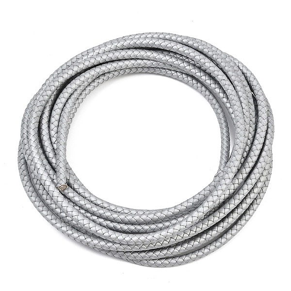 Braided Leather Cord with Core Braided Leather Cord with Core