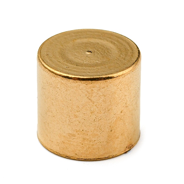 

PandaHall 304 Stainless Steel Cord Ends, End Caps, Column, Golden, 9x10mm, Inner Diameter: 9mm 304 Stainless Steel Column