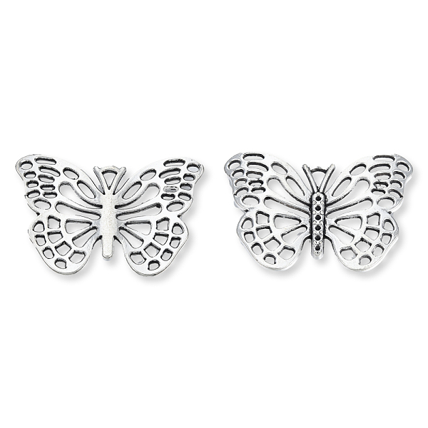 

PandaHall Tibetan Style Alloy Pendant Rhinestone Settings, Cadmium Free & Lead Free, Butterfly, Antique Silver, Fit for 1mm Rhinestone...