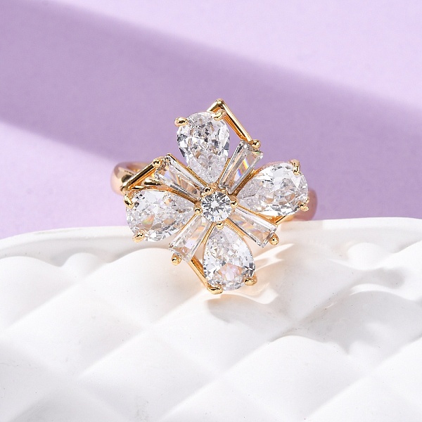 Brass Micro Pave Cu… - image