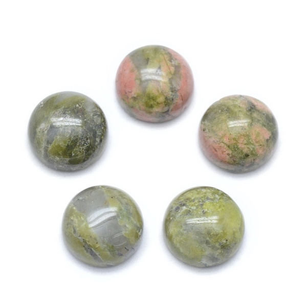 Natural Unakite Cab… - image