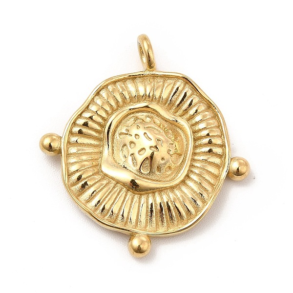 

PandaHall Ion Plating(IP) 304 Stainless Steel Pendants, Irregular Square Charms, Golden, 24.5x23x3mm, Hole: 2.2mm 304 Stainless Steel Square