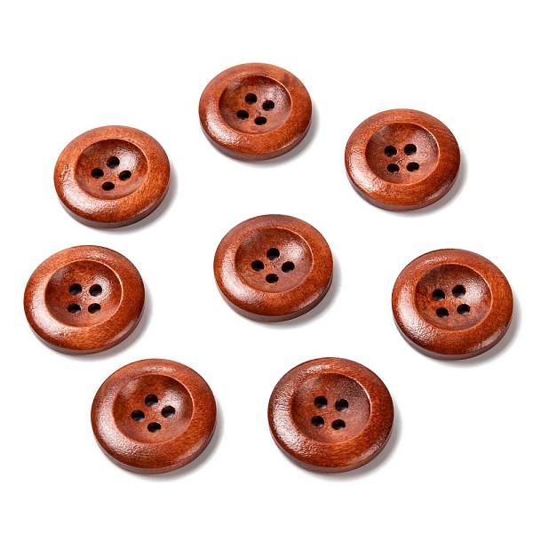 4-Hole Wooden Buttons