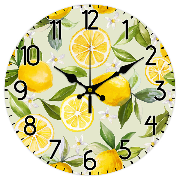 MDF Printed Wall Clock