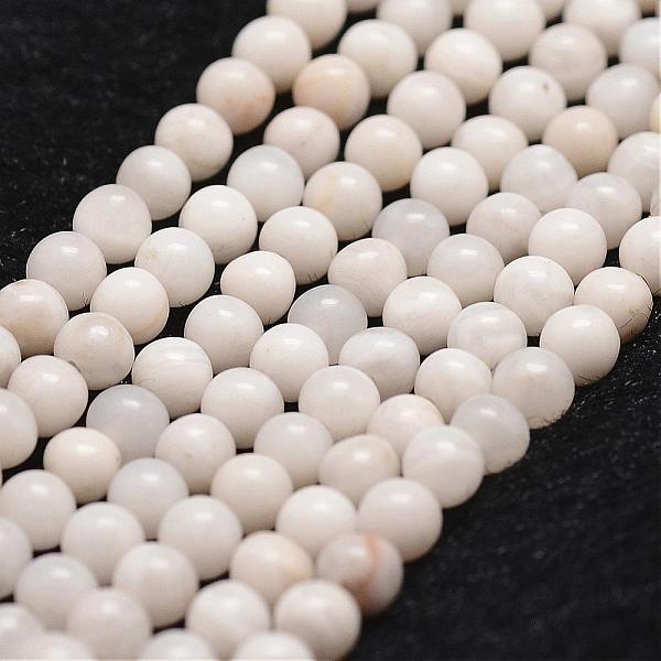 

PandaHall Natural White Crazy Lace Agate Bead Strands, Round, 4mm, Hole: 1mm, about 96pcs/strand, 14.9 inch~15.1 inch Crazy Agate Round...