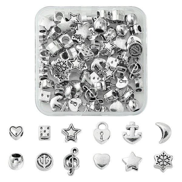 60Pcs 12 Style Tibe… - image