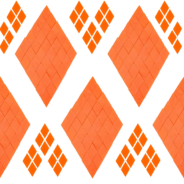 

PandaHall Gorgecraft Glass Cabochons, Mosaic Tiles, for Home Decoration or DIY Crafts, Rhombus, Orange, 19x12x3mm, about 200pcs/bag Glass...
