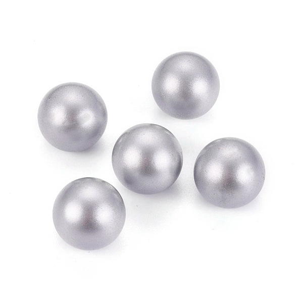 

PandaHall Brass Chime Ball Beads Fit Cage Pendants, No Hole, Gray, 16mm Brass Round Gray