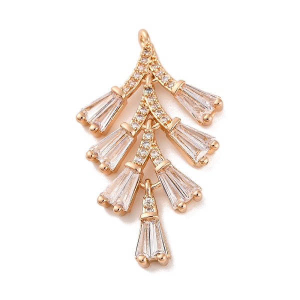Brass Micro Pave Cl… - image