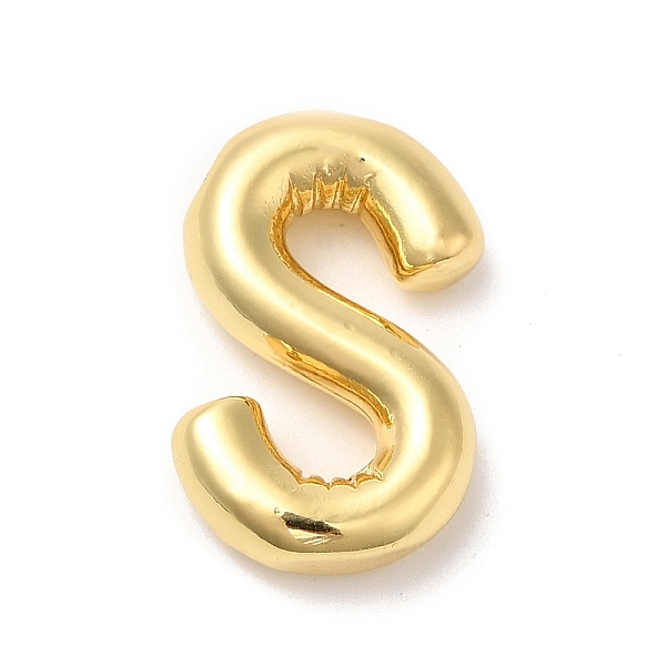 

PandaHall Eco-Friendly Rack Plating Brass Pendants, Long-Lasting Plated, Lead Free & Cadmium Free, Real 18K Gold Plated, Letter Charm...