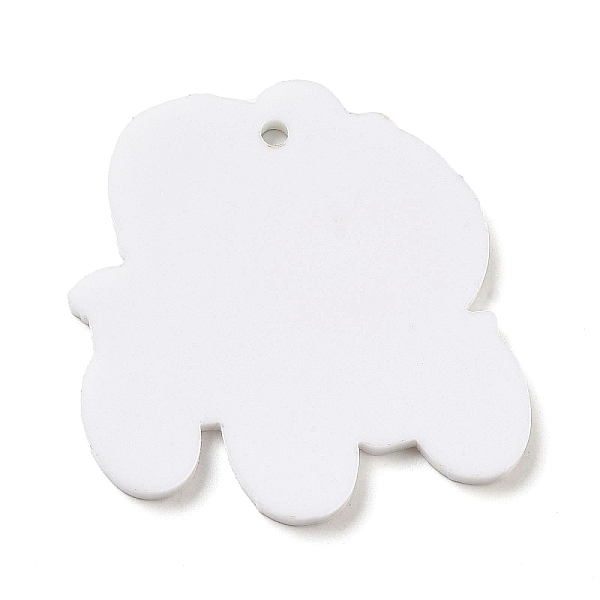 Thanksgiving Day Themed Opaque Printed Acrylic Pendants