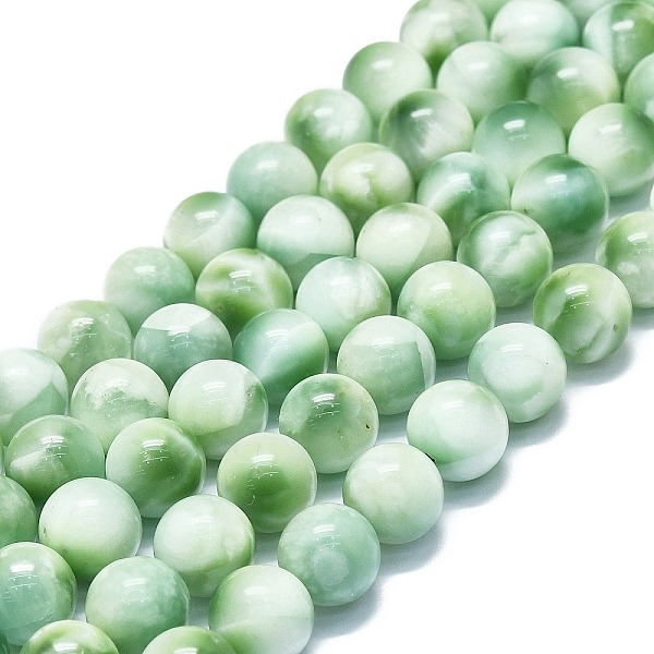 

PandaHall Natural Glass Beads Strands, Round, 10~11mm, Hole: 1mm, about 37~39pcs/strand, 5.35''~15.75''(39~40cm) Natural Glass Round