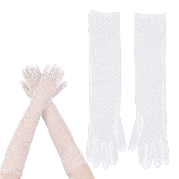 Dot Pattern Lace Gl… - image