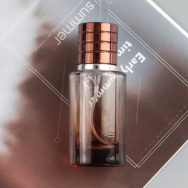 

PandaHall Empty Portable Glass Spray Bottles, Fine Mist Atomizer, with PP Plastic Dust Cap, Refillable Bottle, Sienna, 3.7x9cm, Capacity..., Brown