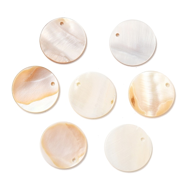 Natural White Shell Mother of Pearl Shell Pendants