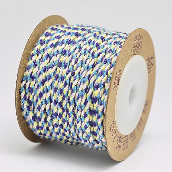 

PandaHall Nylon Thread, Colorful, 2mm, about 20yards/roll Nylon