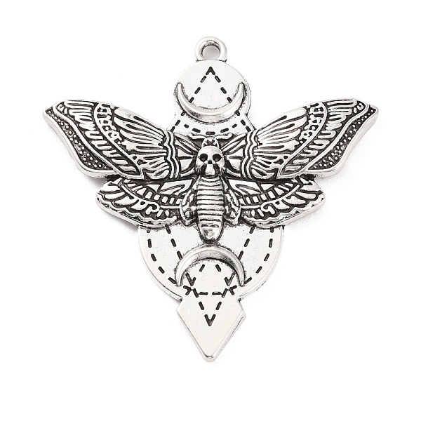 

PandaHall Alloy Pendant, Insect, Antique Silver, 49x48x3.5mm, Hole: 2.3mm Alloy Insects