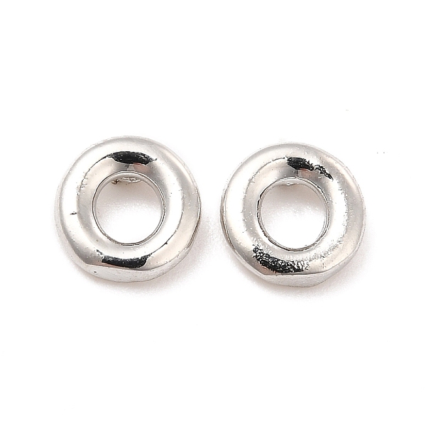 

PandaHall Brass Hollow Out Initial Letter Stud Earrings for Women, Platinum, Lead Free & Cadmium Free, Letter.O, 7x6.5x1.5mm, Pin: 0.8mm...