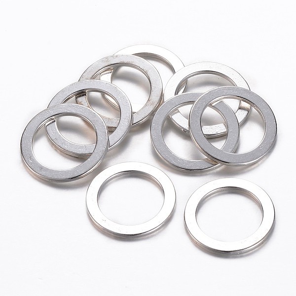 

PandaHall Tibetan Style Linking Rings, Circle Frames, Lead Free and Cadmium Free Donut, about 28.5mm long, 28.5mm wide, 2mm thick, hole...