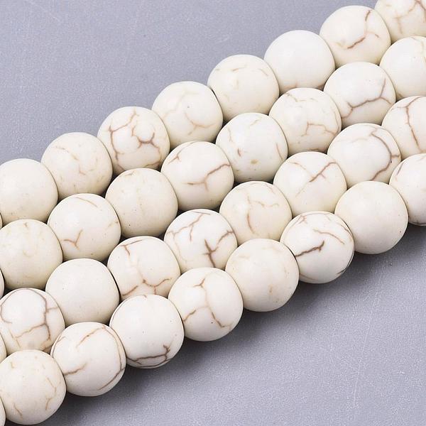 Synthetic Magnesite Beads Strands