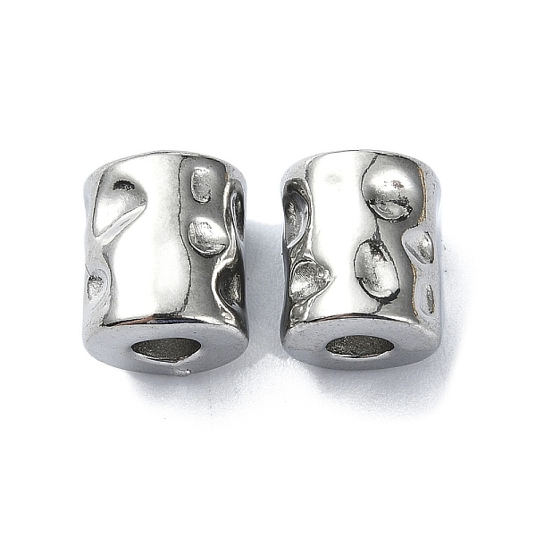 

PandaHall 304 Stainless Steel Beads, Column, Stainless Steel Color, 9x8mm, Hole: 3mm 304 Stainless Steel Column