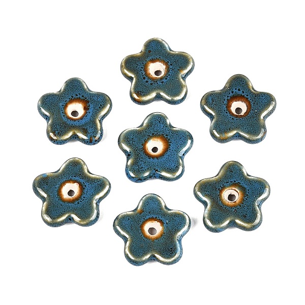 Vintage Handmade Porcelain Beads