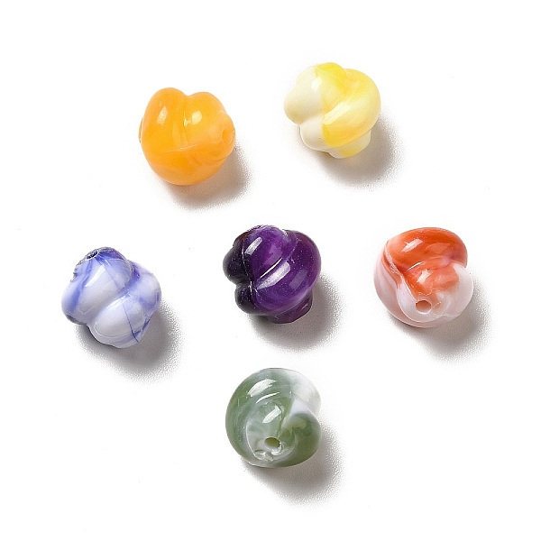 

PandaHall Opaque Acrylic Beads, Cloud, Mixed Color, 10x10mm, Hole: 1.2mm, about 930pcs/500g Acrylic Cloud Multicolor