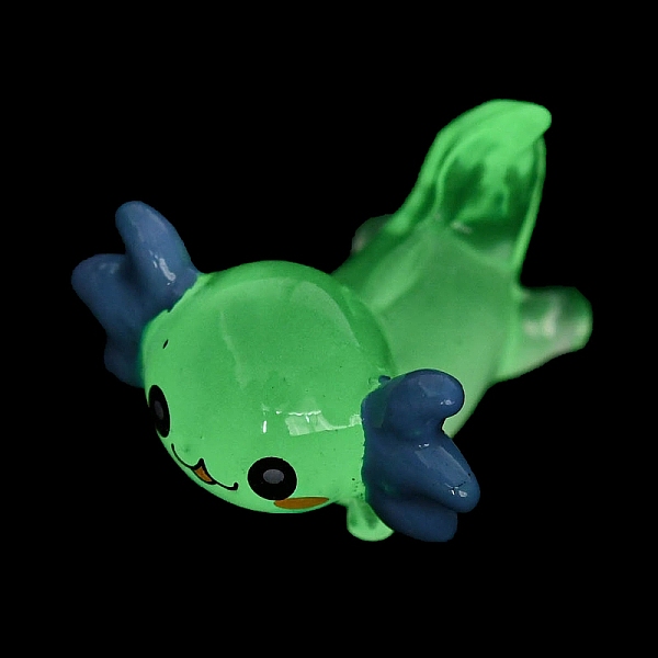 

PandaHall Luminous Resin Dragon Ornament, Glow in the Dark Minifigure Cartoon Dragon Display Decoration, Floral White, 15.5x23x25mm Resin...