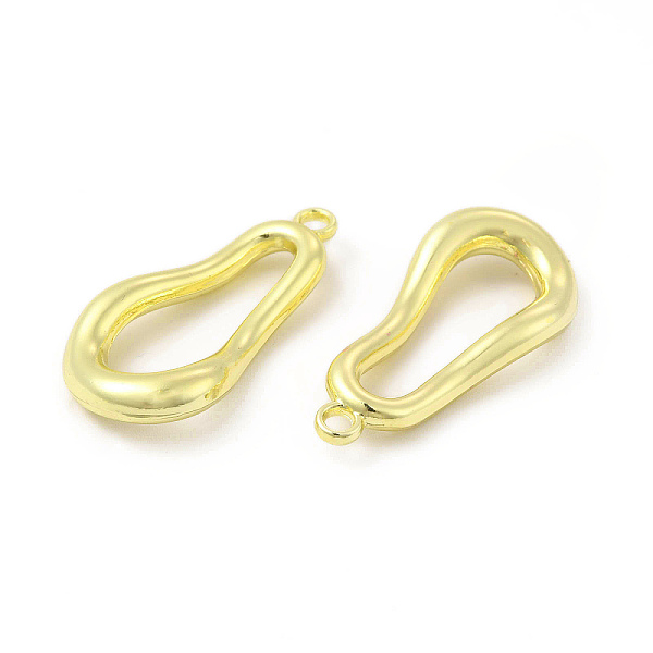 

PandaHall Rack Plating Alloy Pendants, Cadmium Free & Nickel Free & Lead Free, Teardrop Charms, Light Gold, 28.5x14x2.5mm, Hole: 1.8mm Alloy...