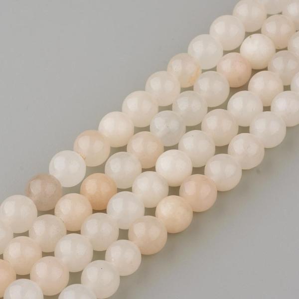 Natürliche Rosa Aventurin Edelstein-runde Perle Stränge