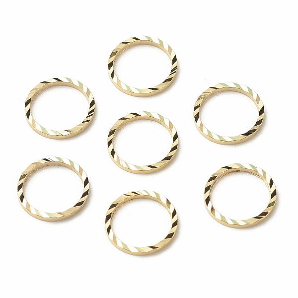 

PandaHall Brass Linking Rings, Long-Lasting Plated, Cadmium Free & Lead Free, Round Ring, Real 24K Gold Plated, 10x1mm, Inner Diameter: 8mm...
