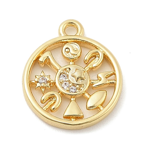 Brass Micro Pave Cu… - image
